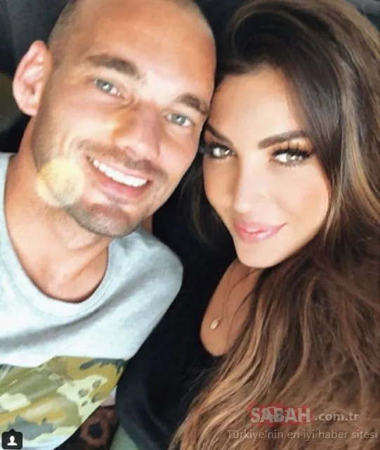 Wesley Sneijder ve eşi Yolanthe Cabau, ayrılık kararını rafa kaldırdı!