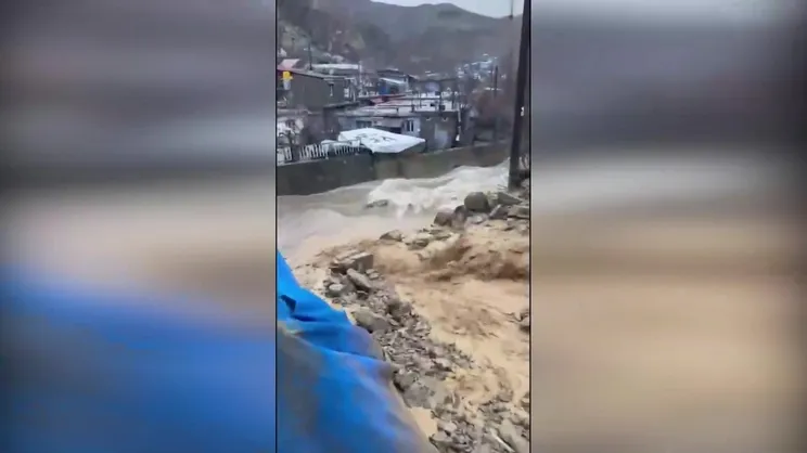 Şırnak Uludere'de sel | Video