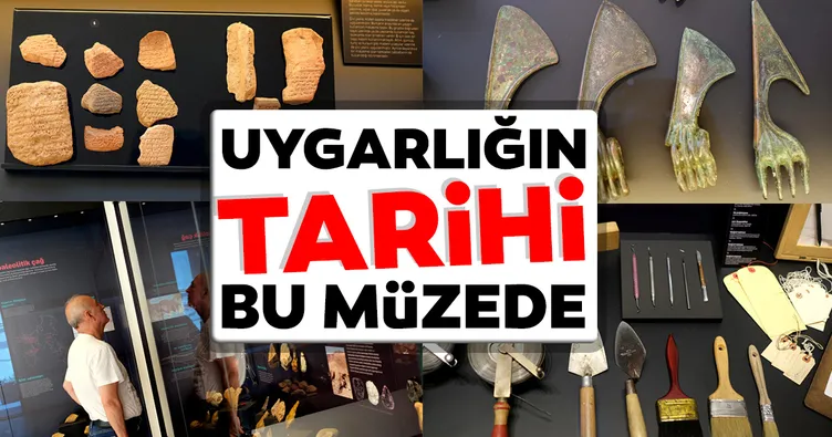 Uygarlığın tarihi bu müzede