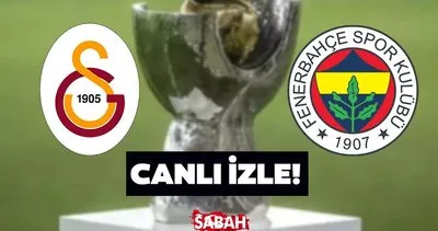 GALATASARAY FENERBAHÇE MAÇI CANLI İZLE | ATV canlı izle ekranı ile Süper Kupa finali Galatasaray Fenerbahçe r maçı canlı yayın izle