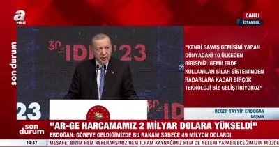 SON DAKİKA: İDEF sektöre damga vurdu! Başkan Erdoğan açıkladı: Yıl sonu hedefimiz 6 milyar dolar | Video