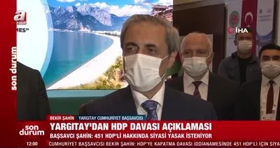 Son dakika! HDP’ye kapatma davasında flaş gelişme! 451 HDP’li için siyasi yasak istemi | Video