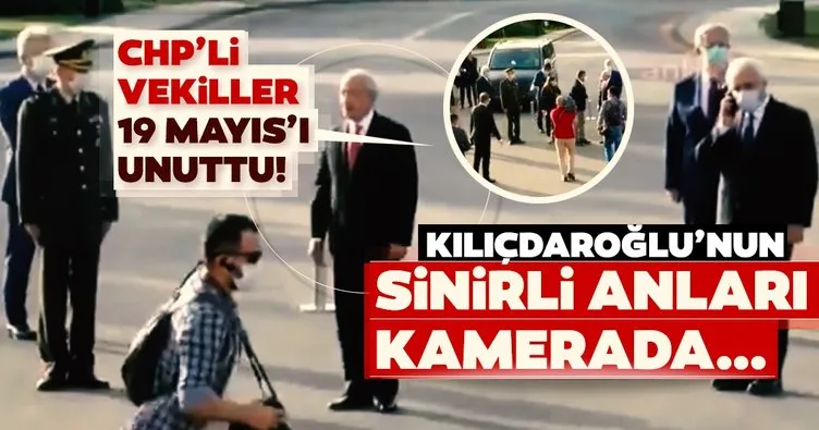 CHP’li vekiller Anıtkabir’e gitmeyi unuttu! Dakikalarca bekleyen Kılıçdaroğlu’nun sinirli anları böyle görüntülendi...