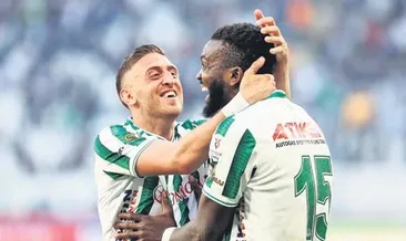 Konyaspor evinde hasretini bitirdi