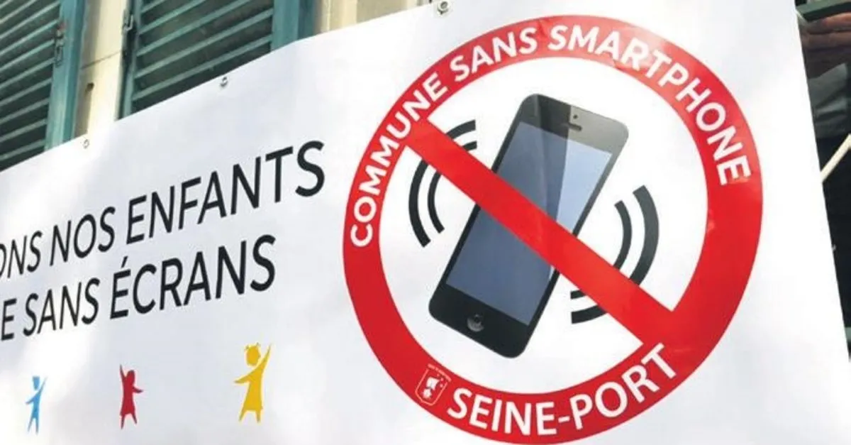 Fransız kasabası telefonu yasakladı