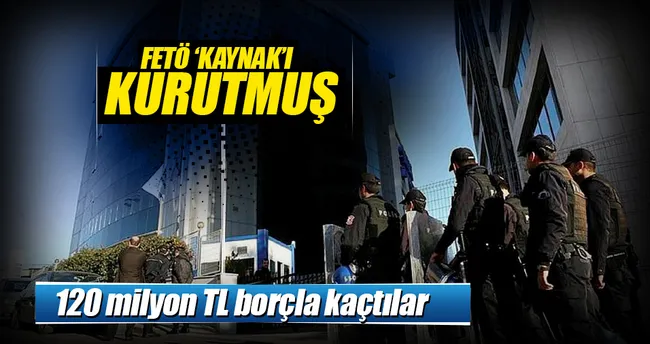 Kaynak’ı kuruttular