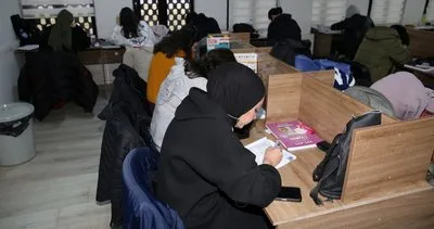Gençler sınavlara okuma evlerinde hazırlanıyor