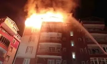 Bartın'da apartman yangını: Facianın eşiğinden dönüldü #bartin