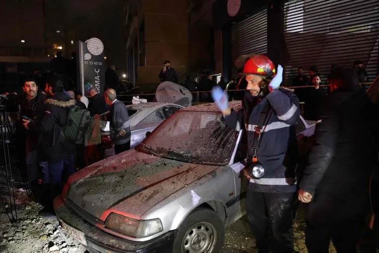 SON DAKİKA | İsrail’e ait İHA Beyrut’ta Hamas ofisini vurdu: Salih Aruri’ye suikast