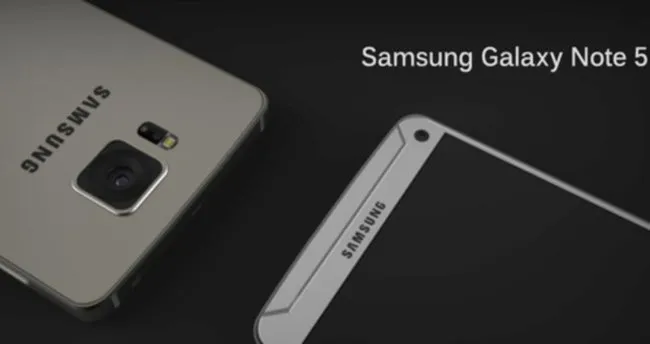Galaxy Note 5 erkenden geliyor