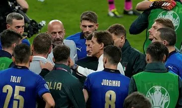 İtalya’yı EURO 2020 finaline efsaneleri taşıdı! Roberto Mancini ve ekibi dikkat çekti...