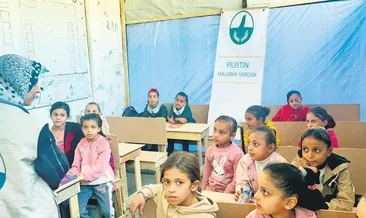 Türk yardım kuruluşu Gazze’de okul açtı