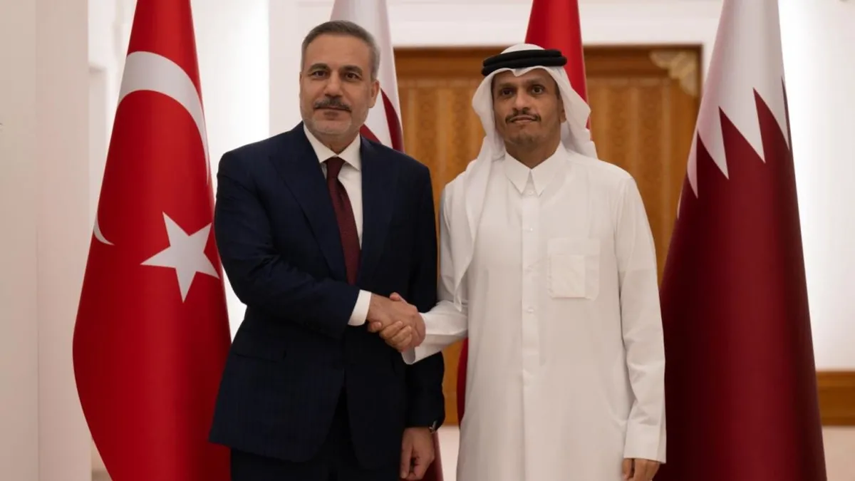 Bakan Fidan, Katarlı mevkidaşı ile telefonda görüştü Bakan Fidan, Katarlı mevkidaşı ile telefonda görüştü