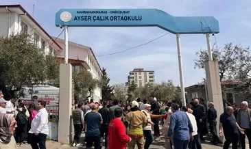 Saldırı yapılan okul binası Milli Eğitim Müdürlüğü oluyor #kahramanmaras