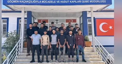 Hatay’da 26 kaçak göçmen yakalandı #hatay