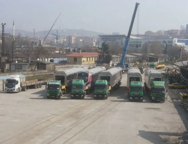 Marmaray vagonları İstanbul’a geldi