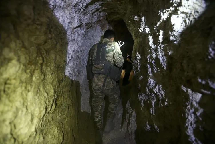 Tel Abyad’daki Ermeni Kilisesi önce DEAŞ sonra PKK tarafından karargah olarak kullanılmış