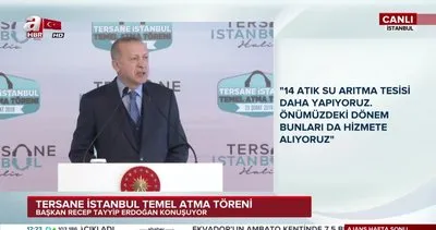 Cumhurbaşkanı Erdoğan ’Tersane İstanbul’ Temel Atma Töreni’nde konuştu