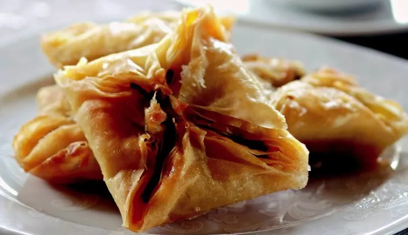 Antep fıstıklı Bohça