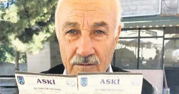 ASKİ faturayı vatandaşa kesti