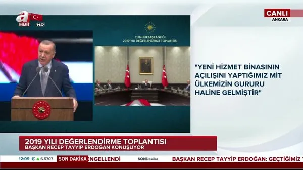 Cumhurbaşkanı Erdoğan, 2019 yılında güvenlik alanında gerçekleştirilen reformları paylaştı