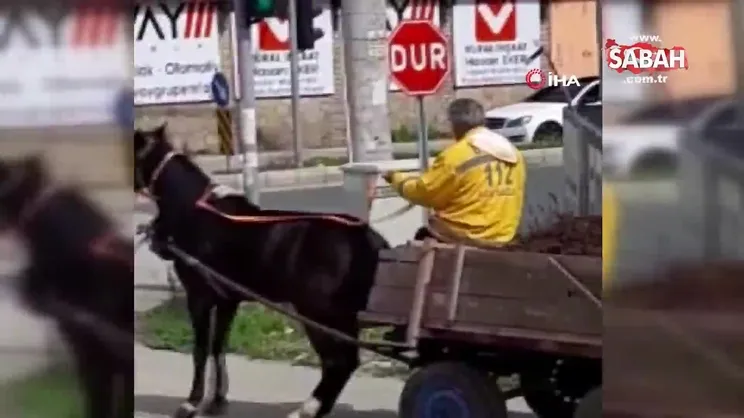 Ata keserli işkence kamerada | Video