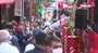 Beyoğlu'nda çatıdan düşen kadın ağır yaralandı | Video