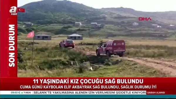Son Dakika: Giresun'da kaybolan 11 yaşındaki Elif Akbayrak bulundu! | Video