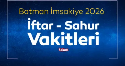 Batman sahur vakti 2026: İmsakiye ile Ramazan ayı Batman iftar vakti ve sahur saat kaçta?