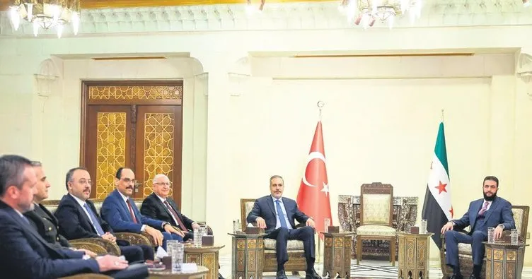 Şam’da 3 saatlik kritik görüşme