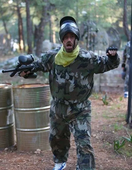 Fenerbahçe’nin “Paintball” keyfi