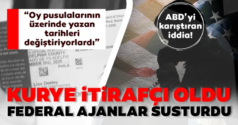 Son Dakika: ABD seçimlerinde flaş itiraf! ’Oy pusulalarının tarihini değiştiriyorlardı’ iddiası