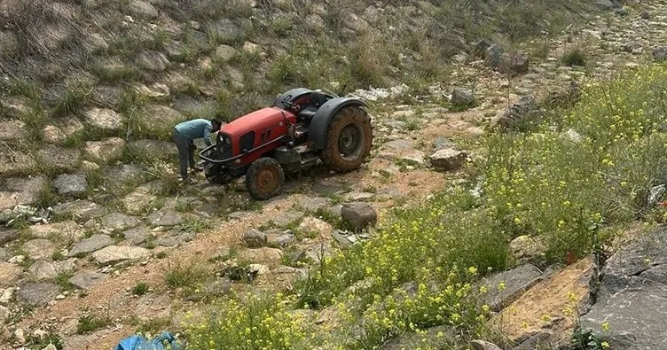 Şanlıurfa’da traktör dereye uçtu