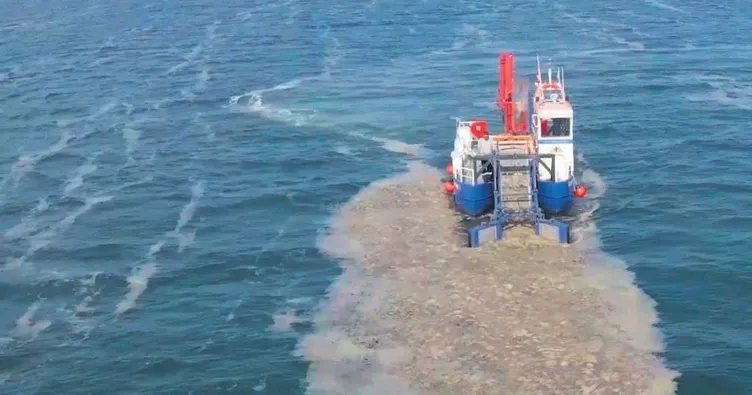 6 bin 929 metreküp müsilaj temizlendi