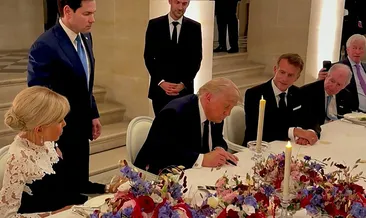 Tarihi imza kameralara yansıdı: Trump İran mutabakatını Versay’da onayladı
