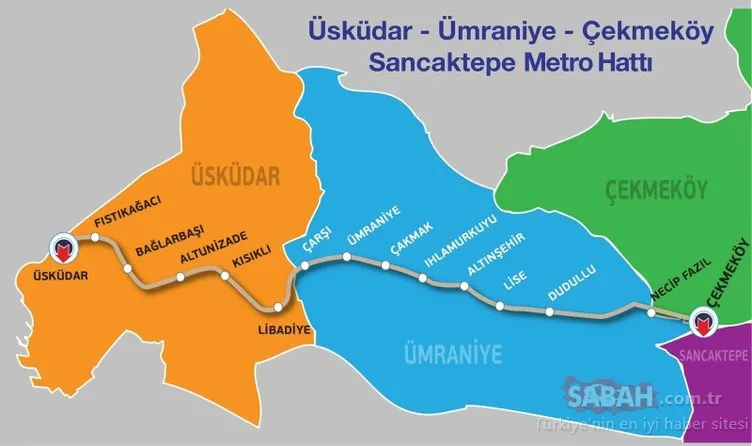 Üsküdar-Çekmeköy Metro hattının açılış tarihi belli oldu