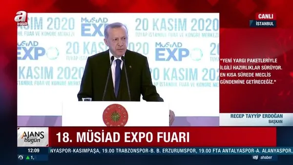Son dakika! Cumhurbaşkanı Erdoğan'dan TCMB'nin faiz kararı yorumu | Video