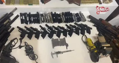 Bursa’da tek seferde en fazla silah ele geçirilen operasyon: Piyasa değeri 1 milyon liralık 245 adet silah ele geçirildi | Video