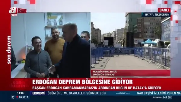 Son Dakika: Başkan Erdoğan Hatay'a gidiyor | Video