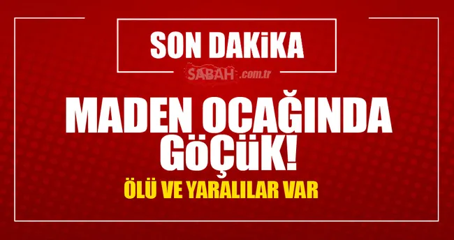 Maden ocağında göçük!