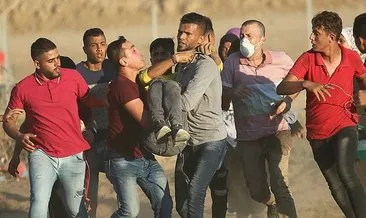 Gazze sınırındaki “Büyük Dönüş Yürüyüşü” gösterilerinde 2 kişi hayatını kaybetti