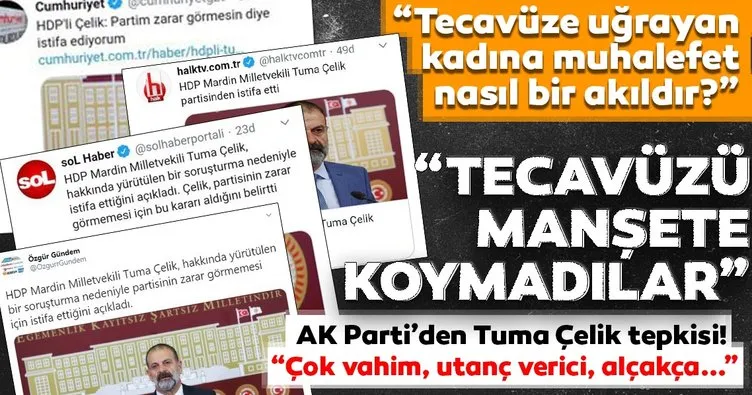 AK Parti Eski Şanlıurfa Milletvekili Şamil Tayyar’dan HDP’li Tuma Çelik tepkisi! Tuma Çelik’in Dokunulmazlığı kaldırılsın