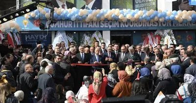 Bakan Özhaseki’nin katılımıyla Pazarcık’ta Seçim Ofisi’nin açılışı yapıldı
