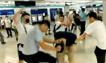 Hong Kong’da protestoculara çete saldırısı: 45 yaralıHong Kong polisi olay sırasında ortalarda yoktu
