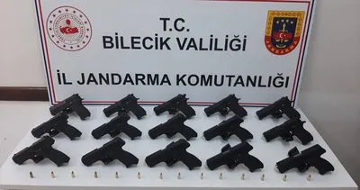 Bilecik il jandarma silah kaçakçılığına geçit vermedi #bilecik