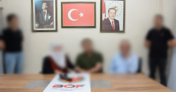 İkna edilen PKK’lı örgüt mensubu teslim oldu