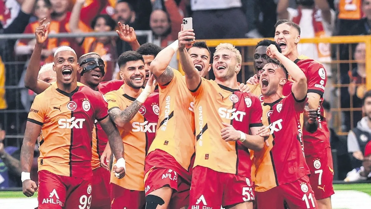 Şampiyonun yıldızı parladı