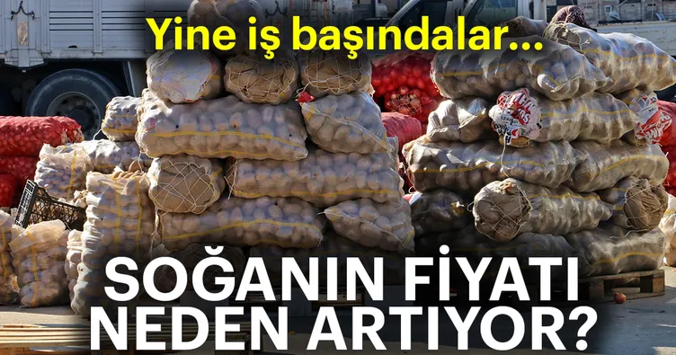 Soğanı depoya kilitlediler