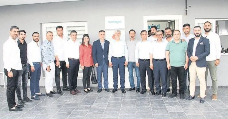 AK Parti Yenişehir’den Mersin GİAD’a ziyaret