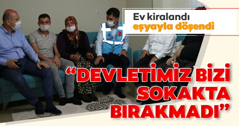 ‘Devletimiz bizi sokakta bırakmadı’